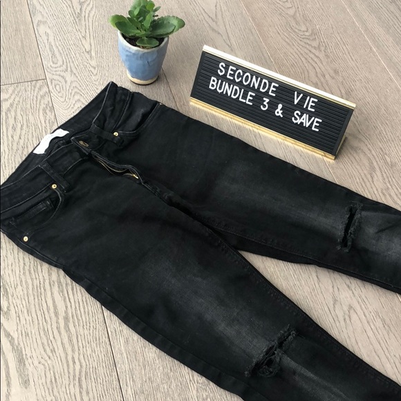 Mango black skinny jean - Picture 1 of 4